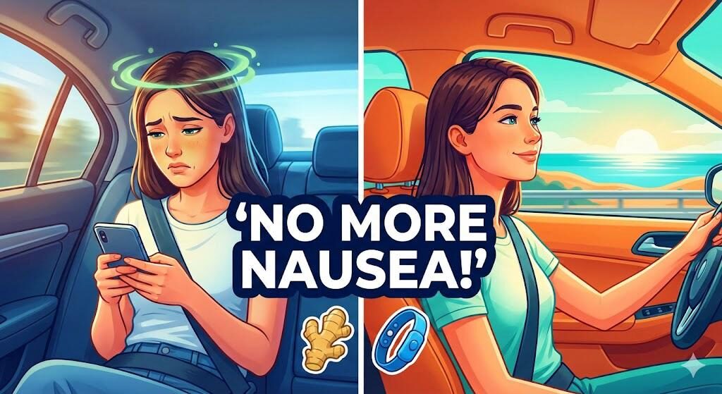 Don’t let motion sickness ruin your journey
