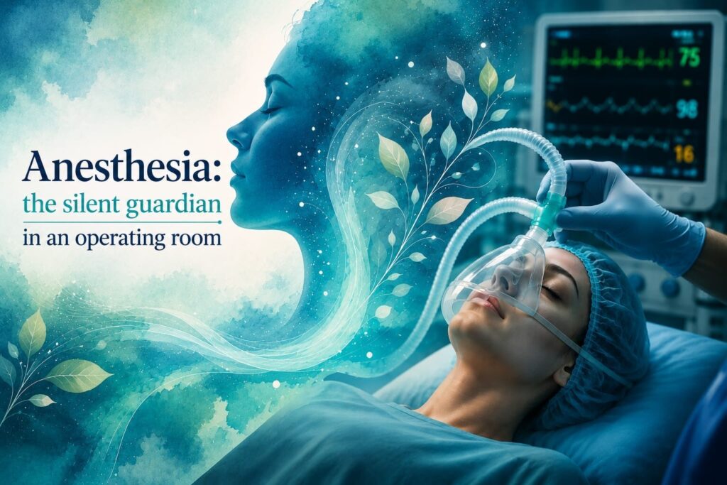 Anesthesia- The silent guardian in an operating room