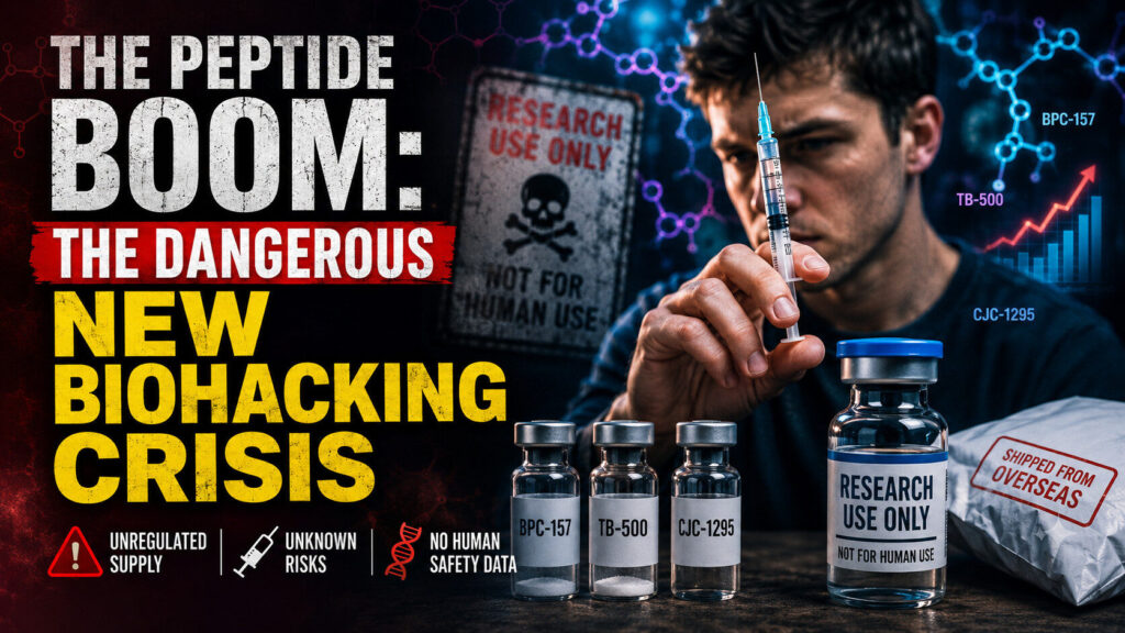 The Peptide Boom: The Dangerous New Biohacking Crisis
